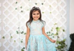 SYLVIE DRESS BLUE -Trish Scully TSC8fb 3 copy2