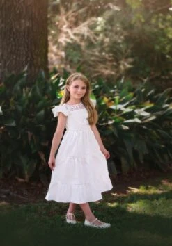 Trish Scully 26 ADDISON DRESS WHITE