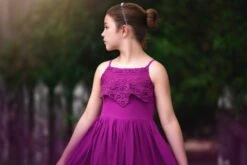 ALEXANDRA MAXI DRESS BERRY -Trish Scully alexfuchsia2