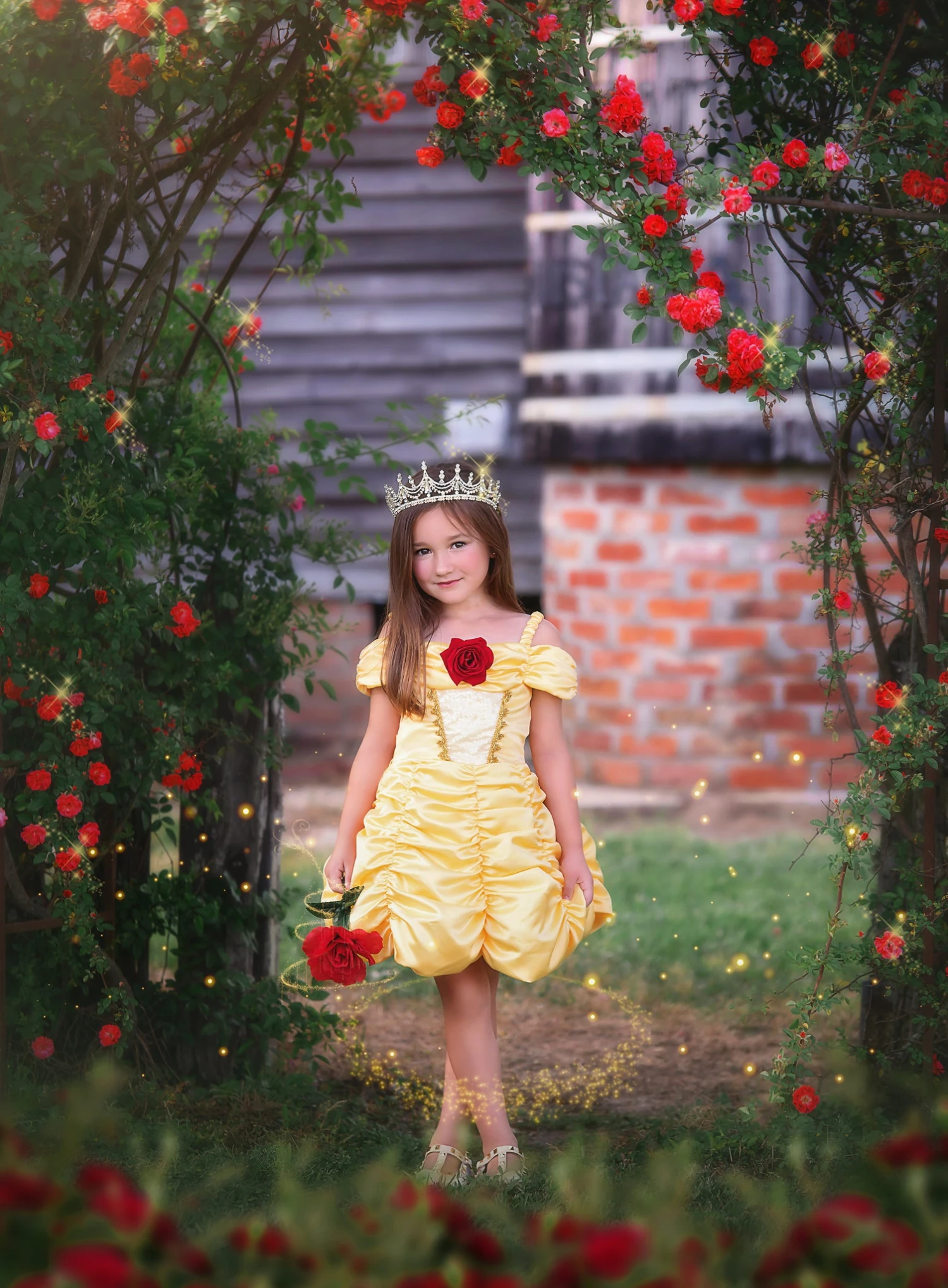 PRINCESS CHARLOTTE MINI DRESS & GLOVES SET 3 PRINCESS CHARLOTTE MINI DRESS & GLOVES SET