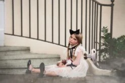 ELLE DRESS IVORY -Trish Scully elleiv2