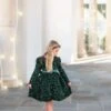 EMMA SEQUIN DRESS EMERALD
