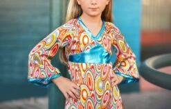 THE GROOVIEST GIRL DRESS & HEADBAND SET -Trish Scully hippiegirl3