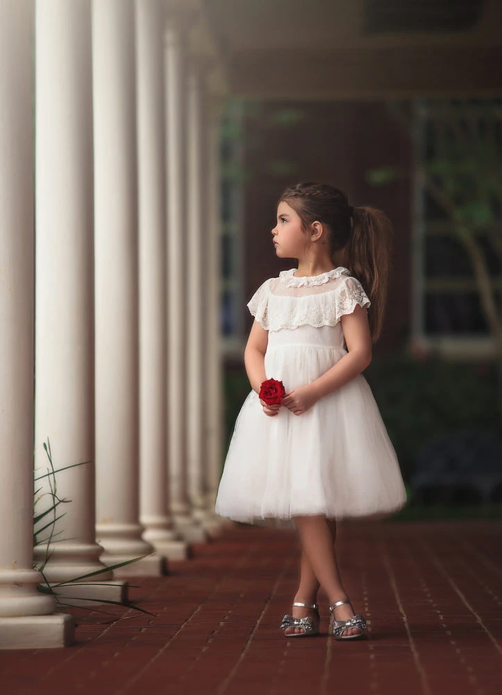 GIOVANNA DRESS WHITE 6 GIOVANNA DRESS WHITE - Image 4