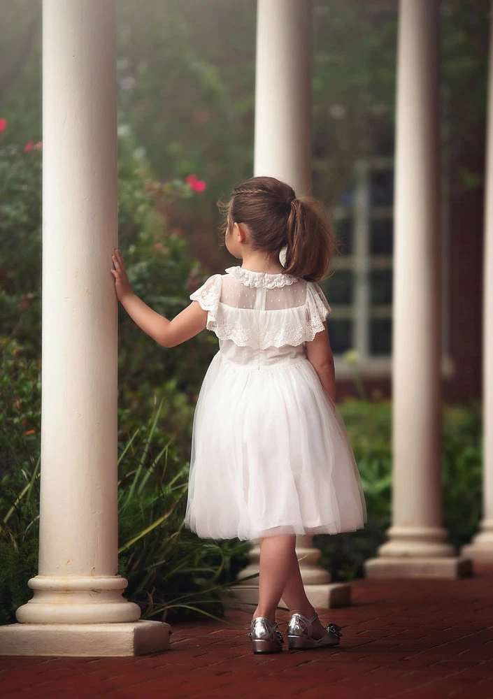 GIOVANNA DRESS WHITE 5 GIOVANNA DRESS WHITE - Image 3