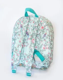 CHINOISERIE BIRDS BACKPACK -Trish Scully lightbluebackpack2