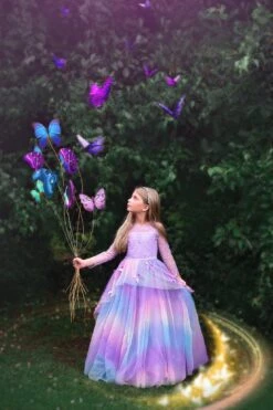 MARIPOSA GOWN WATERCOLORS -Trish Scully mariposarnbw