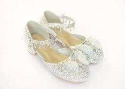 SILVER REGAL PRINCESS SHOE -Trish Scully pshoesilv f9277e22 563f 4003 9483 1f8b7e3da40b