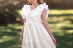 SADIE DRESS WHITE -Trish Scully sadie3